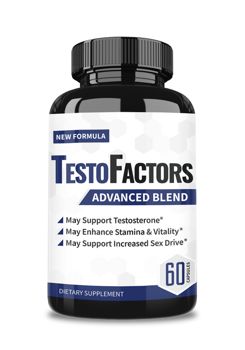 TestoFactors Advanced - Male Enhancement Pills - Free Trial Bottle By Shark Tank - Limited Stock